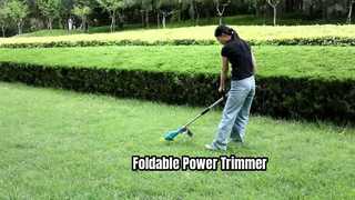 21V Cordless Grass Trimmer Αναδιπλούμενο Power