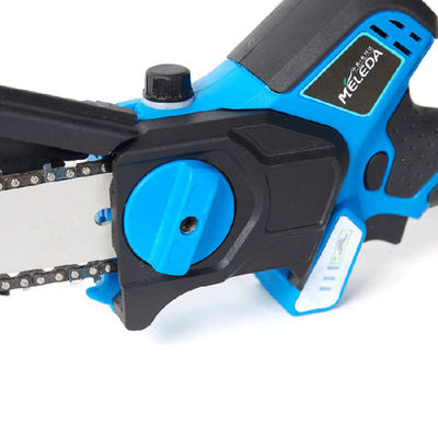 Brushless Electric 6 Inch Chainsaw Li Ion Battery Woodworking