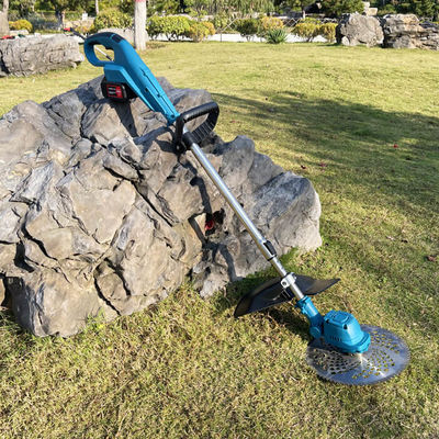 21V Electric Battery Brush Cutter Lawn Mower Grass Cutting Machine Grass Trimmer
