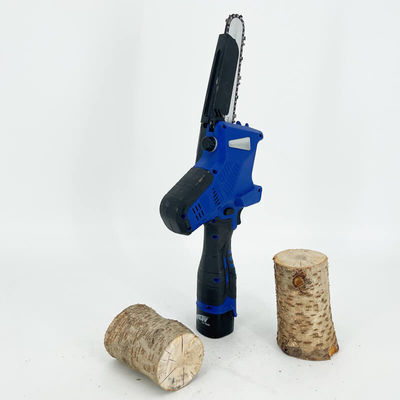 Industrial Grade Mini Li-Ion Lithium Battery Operated Electric Hand 6'' Chain Saw Garden Wood Cutting