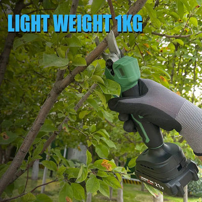 Professional 21v Battery Powered Garden Tree Pruner Electric Cordless Tree Cutter Pruning Shears