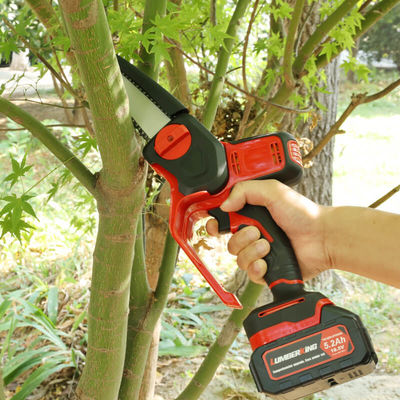 24v Lithium Battery Rechargeable Portable Electric Chainsaw Mini 6 Inch Cordless Mini Chain Saw