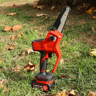 Mini Chainsaw 6 Inch Cordless Upgraded Super Lightweight Powerful Handheld Mini Chain Saw