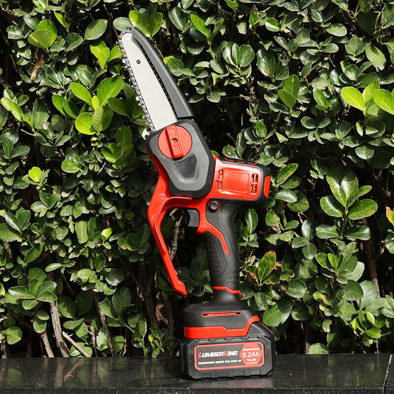 Professional Chain Saw Mini Electric Chainsaw Lithium Electric Chain Saw 6inch 21V2.0Ah Electric Chainsaw